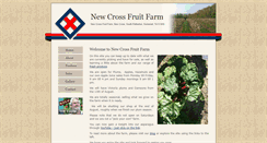 Desktop Screenshot of newcrossfruitfarm.co.uk
