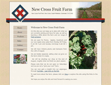 Tablet Screenshot of newcrossfruitfarm.co.uk